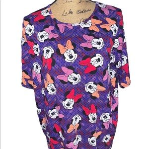 LulaRoe size xs Minnie Mouse top
